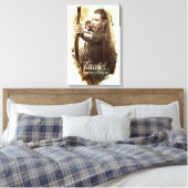 TAURIEL™ Tochter von Mirkwood Leinwanddruck (Insitu (Schlafzimmer))