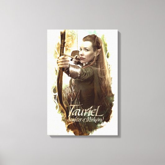 TAURIEL™ Tochter von Mirkwood Leinwanddruck (Vorderseite)