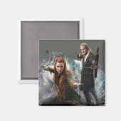 TAURIEL™ und LEGOLAS GREENLEAF™ Graphic Magnet (Vorderseite/Rückseite)