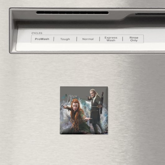 TAURIEL™ und LEGOLAS GREENLEAF™ Graphic Magnet (In Situ (Geschirrspüler))