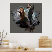 TAURIEL™ und LEGOLAS GREENLEAF™ Graphic Poster (Küche)