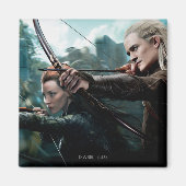 TAURIEL™ und LEGOLAS GREENLEAF™ Movie Poster Magnet (Vorne)