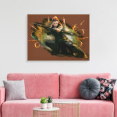 TAURIEL™ Zeichnend Bow Leinwanddruck (Insitu (Wohnzimmer))