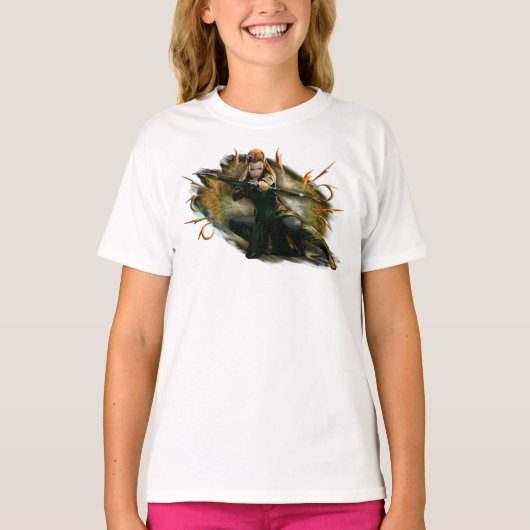 TAURIEL™ Zeichnend Bow T-Shirt (Vorderseite)
