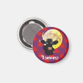 Taurus 21. April bis 20. Mai Magnet (Vorderseite/Rückseite)