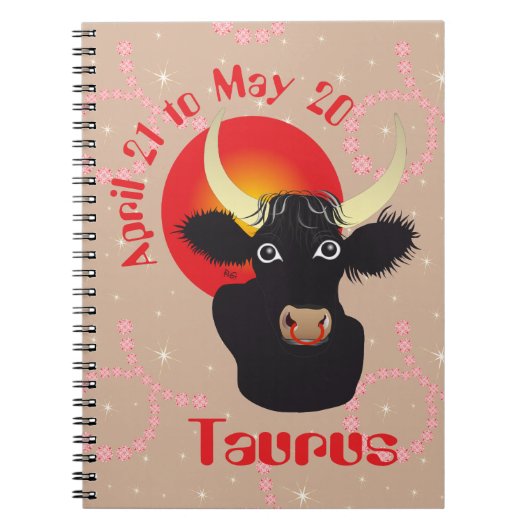 Taurus 21. April bis 20. Mai Notizblock (Vorderseite)
