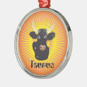 Taurus 21. April bis 20. Mai Silbernes Ornament (Links)