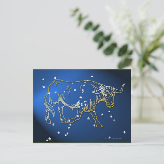 Taurus 2 postkarte (Stehend Vorderseite)