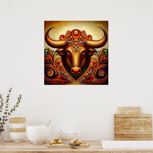 Taurus 9 poster (Küche)