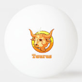 Taurus-Abbildung Tischtennisball (Rückseite)