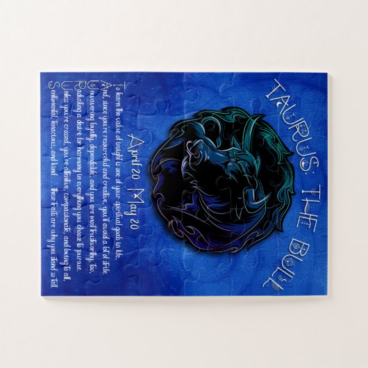 Taurus Acrostic Puzzle (Horizontal)