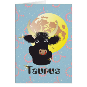 Taurus April 21 to May 20 Greeting Card