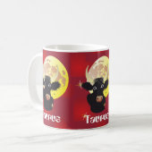 Taurus April 21 to May 20 Mug Kaffeetasse (Vorderseite Links)