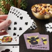 Taurus April 21 to May 20 playing cards Spielkarten (In Situ)