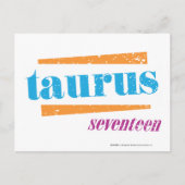 Taurus Aqua Postkarte (Vorderseite)