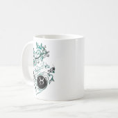 Taurus Art Deco Lady Kaffeetasse (Vorderseite Links)