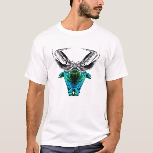 Taurus – Artistic Zodiac Graphic T-Shirt (Vorderseite)