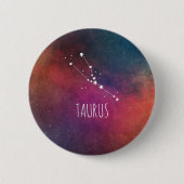 Taurus Astrologie Button (Vorderseite)