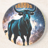 Taurus-Astrologie Getränkeuntersetzer (Vorne)