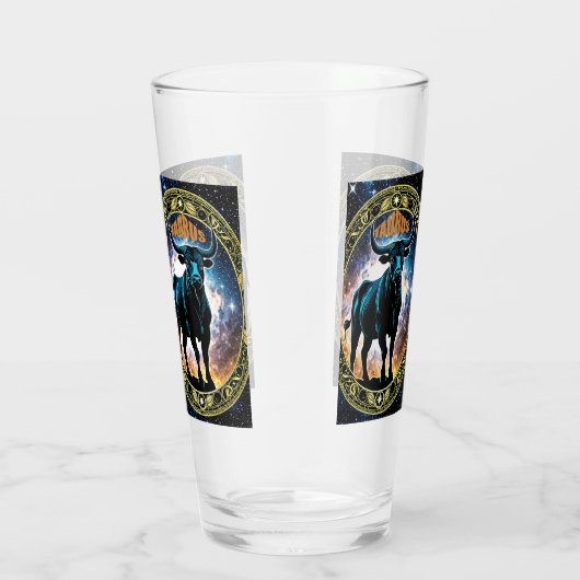 Taurus-Astrologie Glas (Rechts)