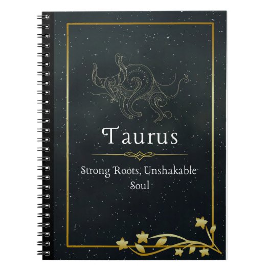 Taurus - Astrologie Journal for Taurus Lovers Notizblock (Vorderseite)