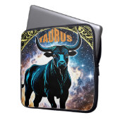 Taurus Astrologie Laptopschutzhülle (Vorderseite Links)