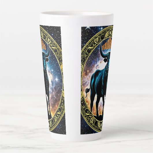 Taurus-Astrologie Milchtasse (Vorderseite)