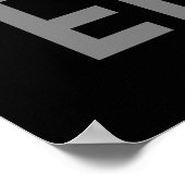 Taurus Astrologie Word Collage Print Poster (Ecke)