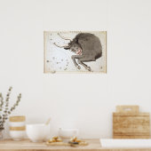 Taurus Astrologisch Zeichnend Poster (Küche)