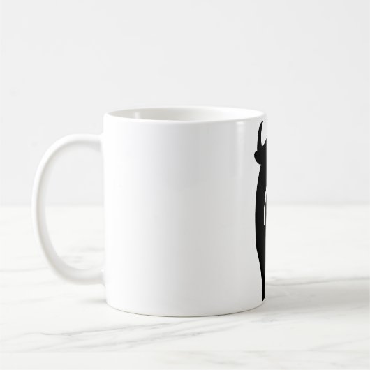 Taurus Astrologisches Symbol Zeichen 1 Kaffeetasse (Links)
