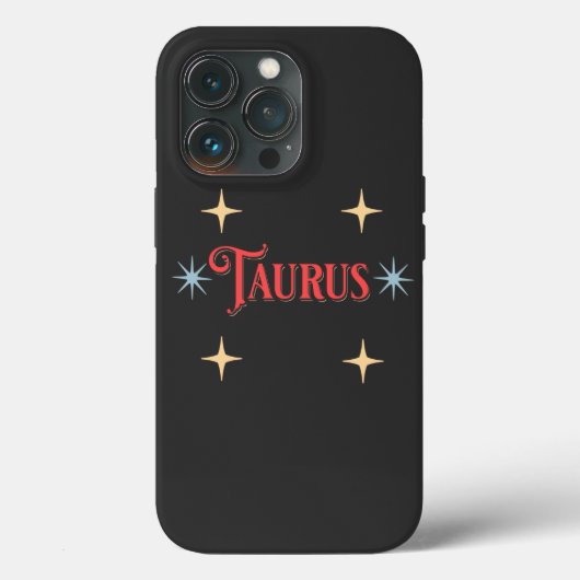 Taurus Astrologisches Zeichen Case-Mate iPhone Hülle (Rückseite)