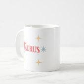 Taurus Astrologisches Zeichen Tasse (Vorderseite Links)