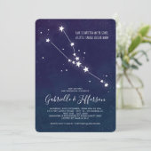 Taurus Astrology Baby Shower Einladung (Stehend Vorderseite)