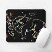 Taurus Astrology Mousepad (Mit Mouse)