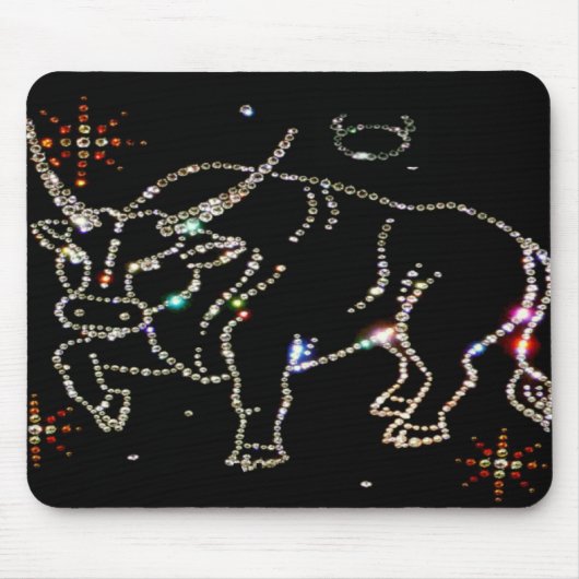 Taurus Astrology Mousepad (Vorne)