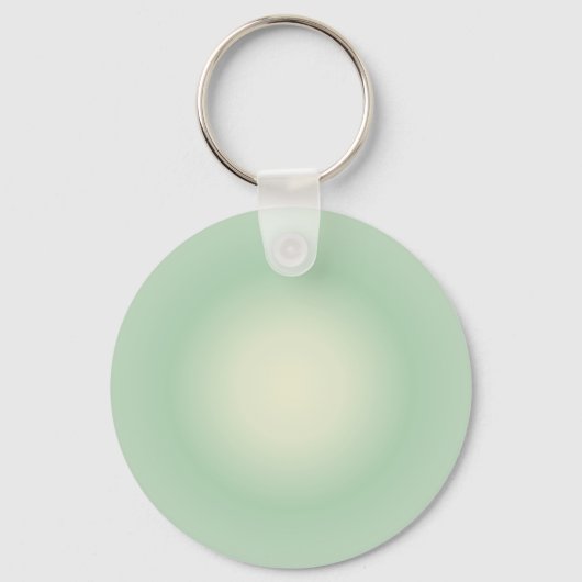 Taurus Aura Gradient Zodiac, Grüner Aurasradient Schlüsselanhänger (Vorderseite)