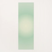 Taurus Aura Gradient Zodiac, Grüner Aurasradient Yogamatte (Rückseite)