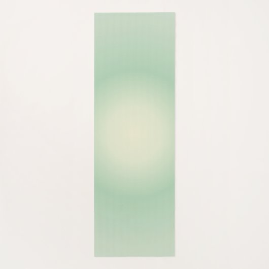 Taurus Aura Gradient Zodiac, Grüner Aurasradient Yogamatte (Rückseite)