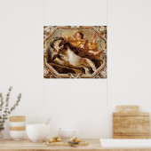 Taurus, aus den Zeichen des Göttlichen Poster (Küche)