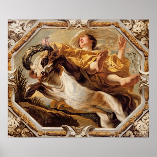 Taurus, aus den Zeichen des Göttlichen Poster (Vorne)