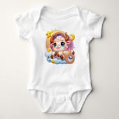Taurus Baby Bodysuit Ein Stück Baby Strampler (Vorderseite)
