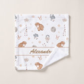 Taurus Baby | Gemütlich & haltbar für kleine Bulle Badhandtuch Set (Waschlappen)