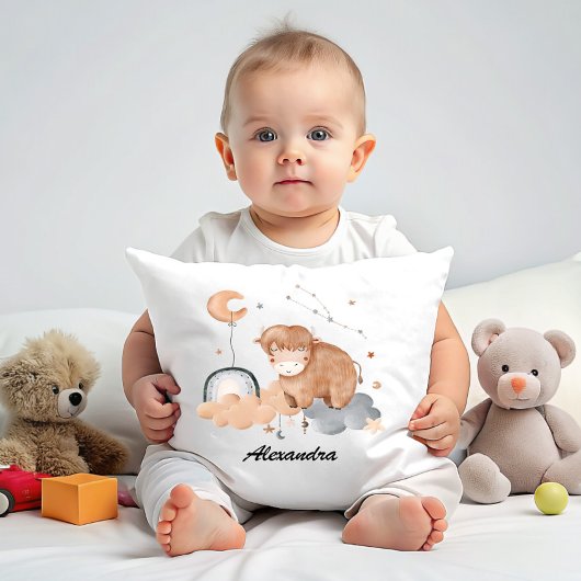 Taurus Baby - Ihr kleines Zodiac-Kinderzimmer Kissen