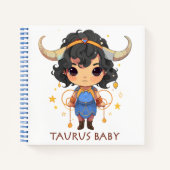 Taurus Baby Notizblock (Vorderseite)