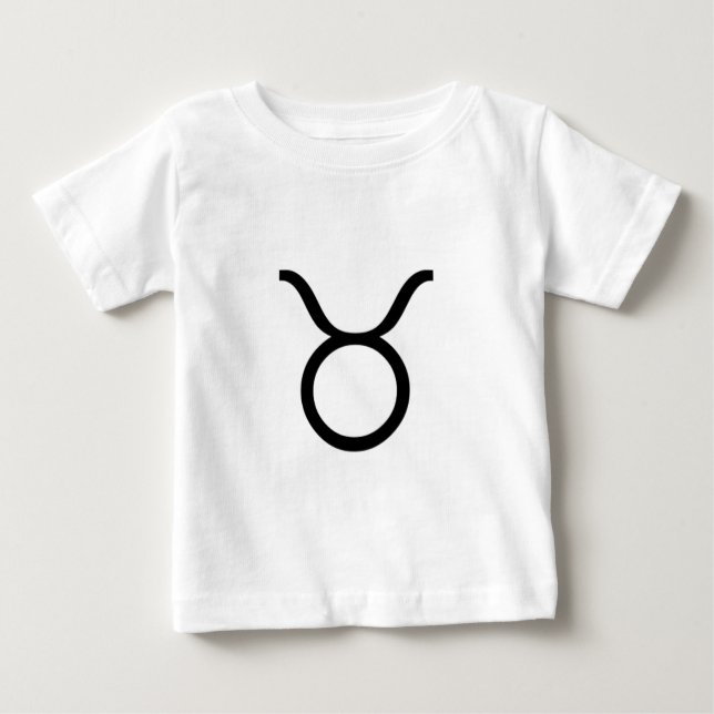 Taurus Baby T-shirt (Vorderseite)