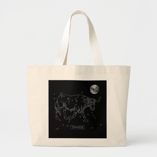 Taurus Bag Jumbo Stoffbeutel (Vorne)