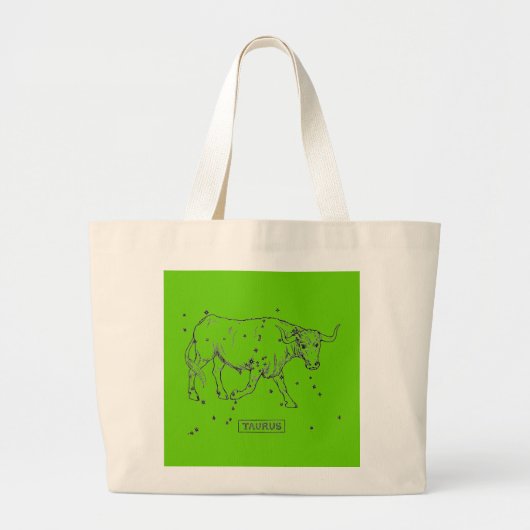Taurus Bag Jumbo Stoffbeutel (Vorne)
