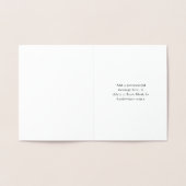 Taurus Birthday | Elegante Astrologie Zodiac Silve Folienkarte (Innenseite)