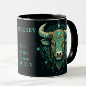 Taurus Birthday Geschenk Name hinzufügen Beautiful Tasse