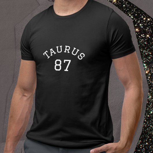 Taurus | Black Birthday T-Shirt
